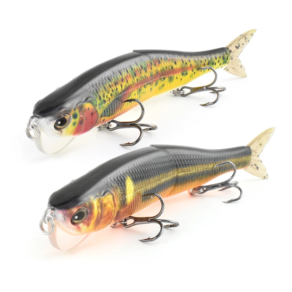 Predator Wobbler Minnow para lucio: señuelo articulado duro
