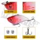 WALK FISH VIB con sonido Crankbait Wobbler de lanzamiento largo - imagen 3