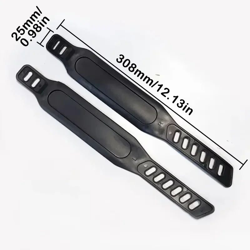 Pedales Fitness ajustables para bicicleta fija resistentes al desgaste - imagen 2