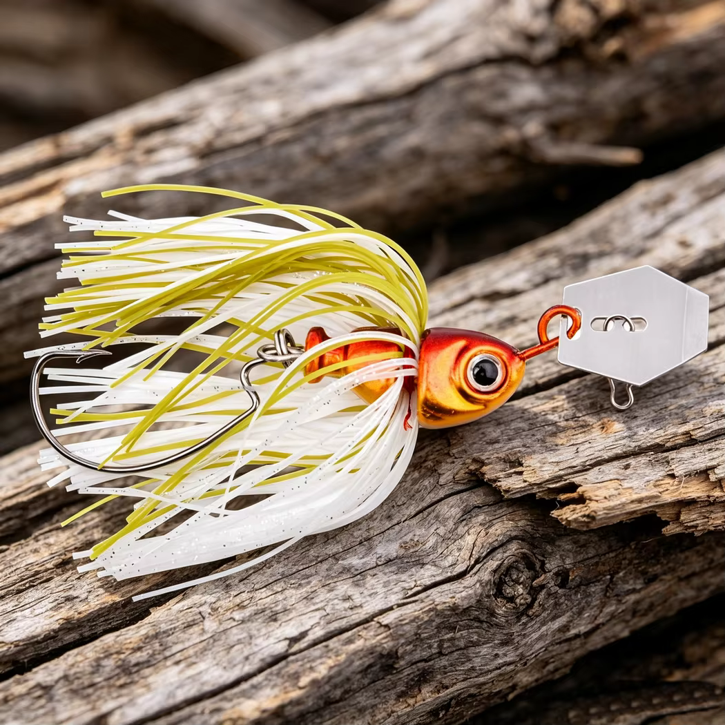 Chatterbait para Lucio y Lubina con Anzuelo Tipo Aguja - imagen 2