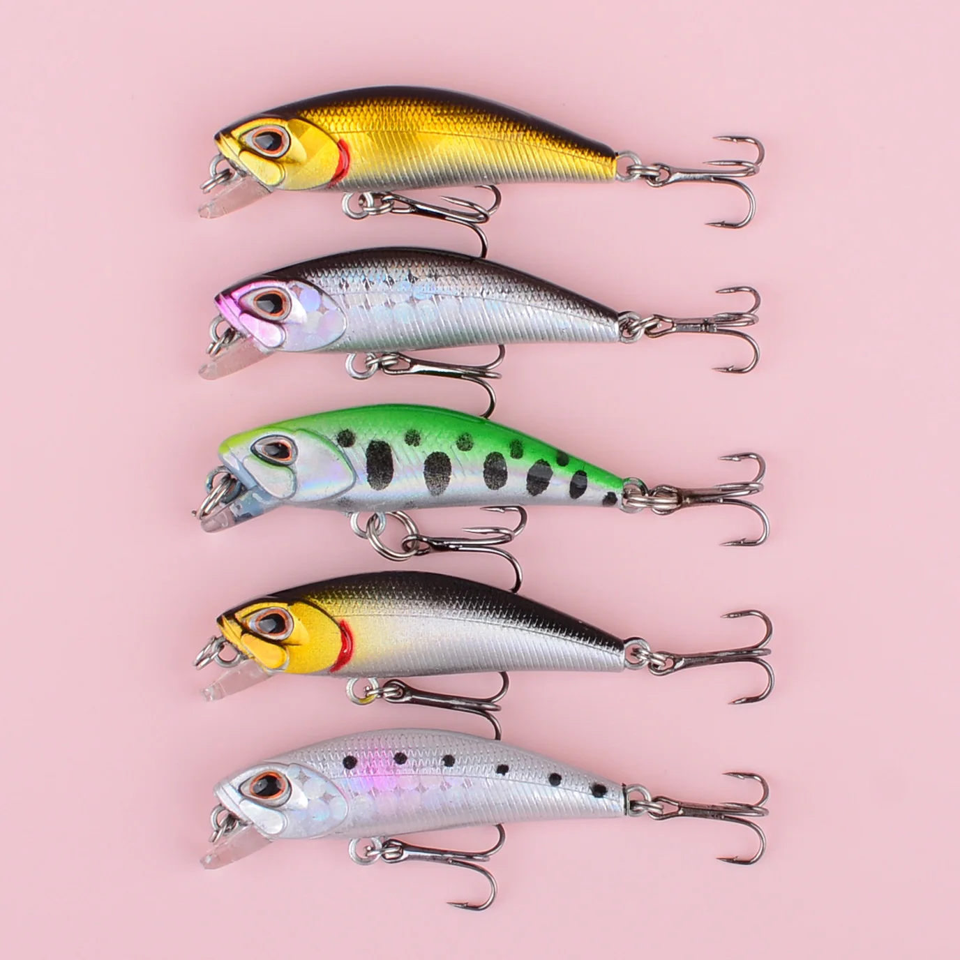 Señuelo swimbait minnow hundible para lubina y lucio - imagen 4