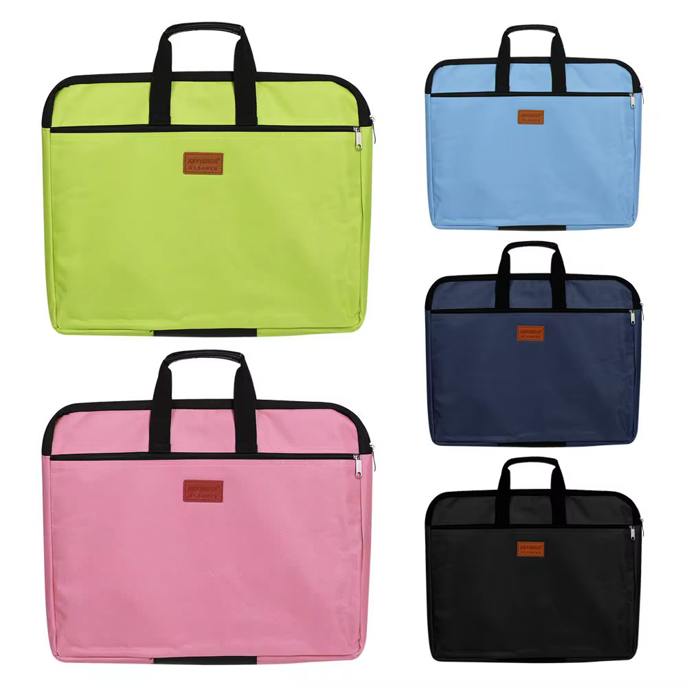 Bolsa de lona impermeable A4 con asa – Gran capacidad y doble capa - imagen 3