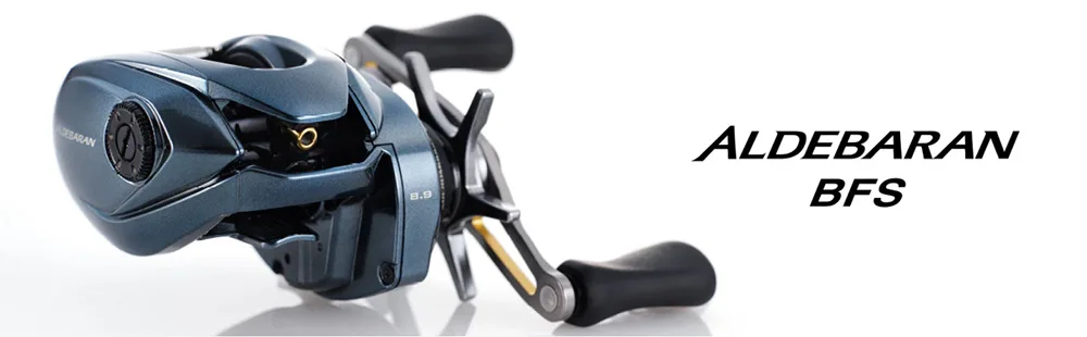 Carrete de pesca Shimano Aldebaran BFS perfil bajo