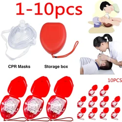 Mascarilla CPR reutilizable con válvula unidireccional para pesca