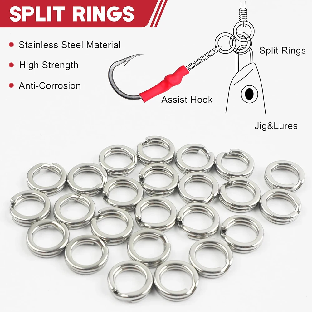 Anzuelos Jigging Vertical Acero Inoxidable – Paso Lento - imagen 2