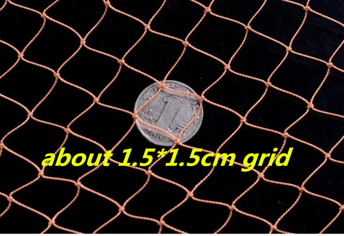 Red de pesca de fundición con plomada de acero – Malla 1,5 cm - imagen 2