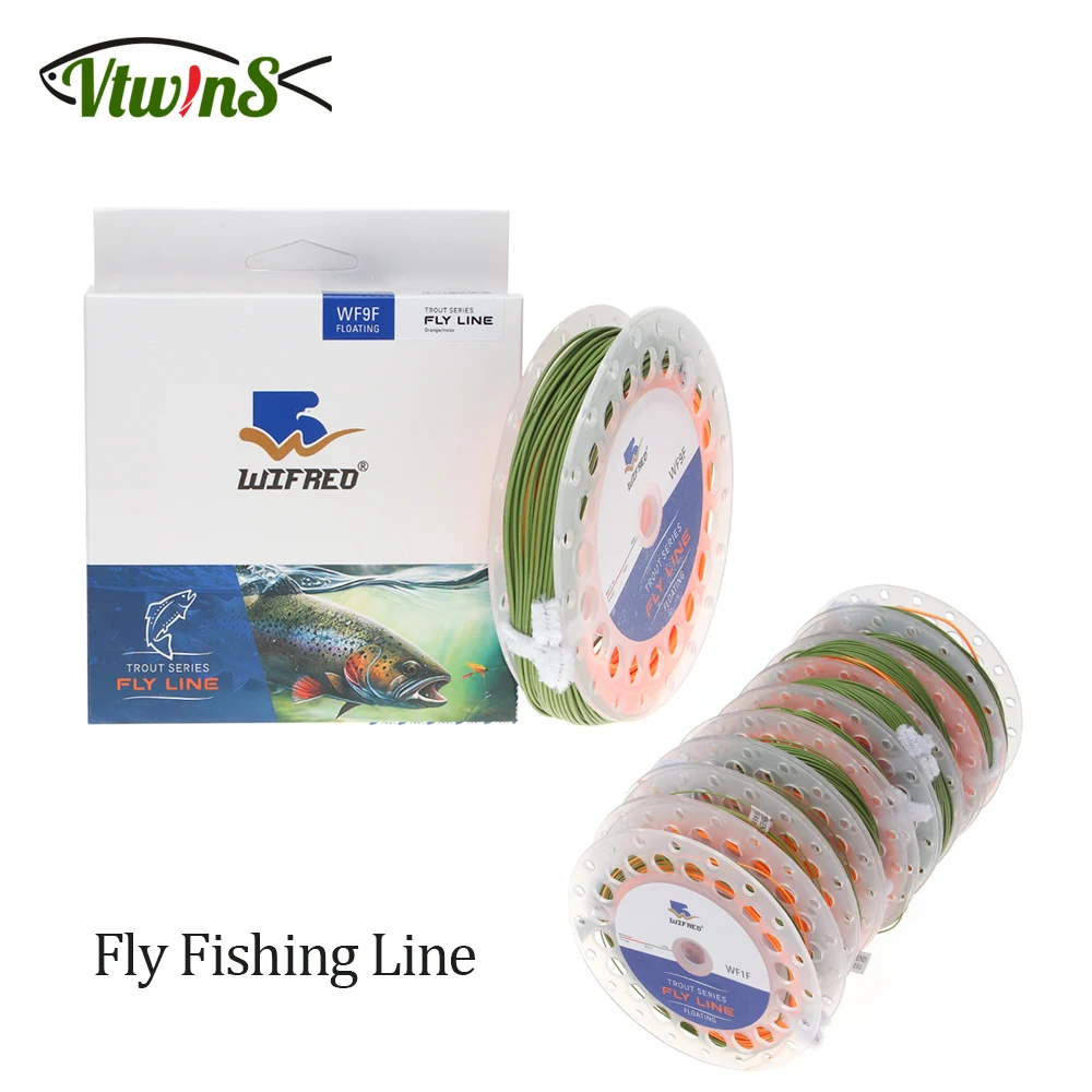 Línea de mosca flotante Vtwins WF1F–WF9F