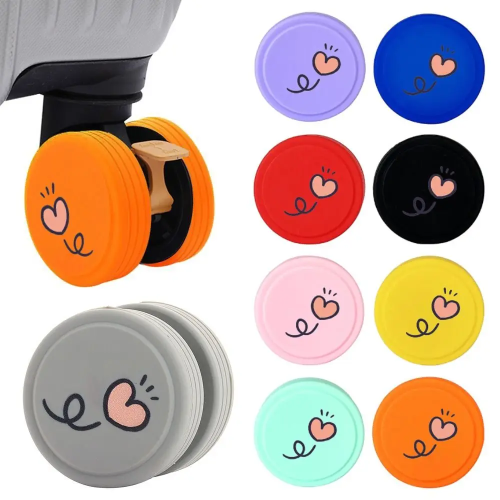 Protectores de silicona antideslizantes para ruedas de equipaje - imagen 4
