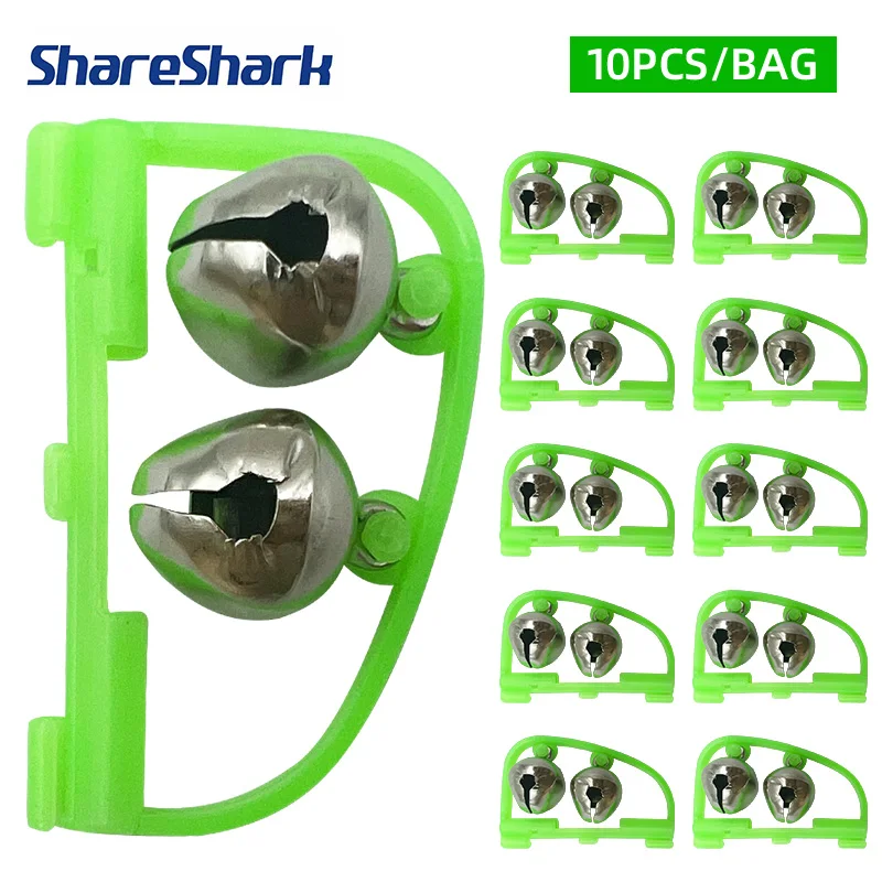 Avisador de mordida ShareShark doble campana acero inoxidable - imagen 3