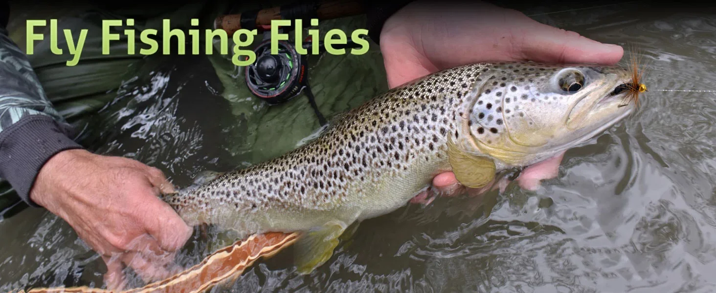 Set de señuelos de pesca con mosca Goture