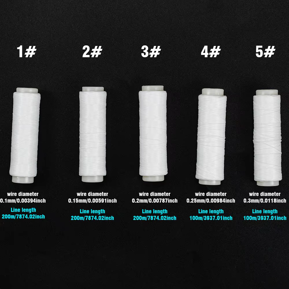 Hilo elástico de nailon para pesca en mar – Cebo artificial resistente - imagen 2