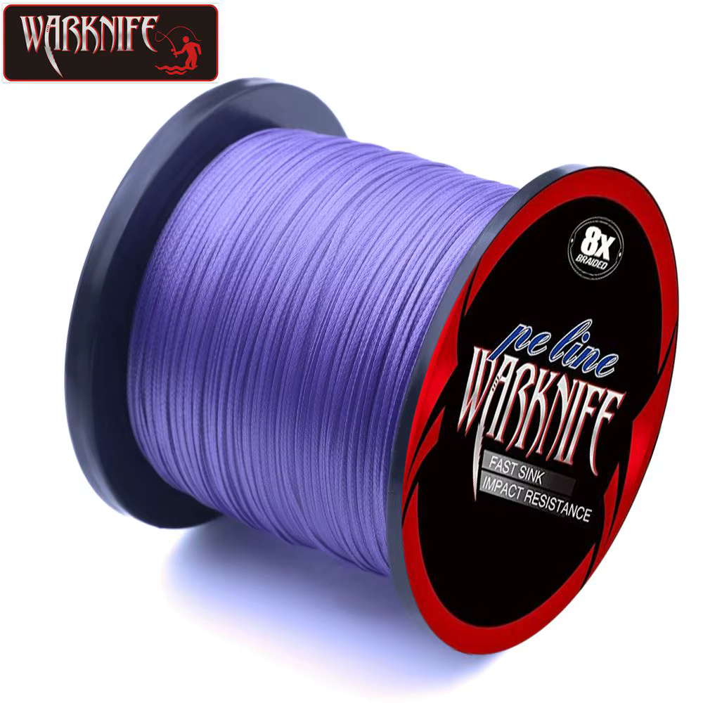 Warknife 8 hebras Sedal trenzado PE japones para carpa de agua dulce - imagen 2