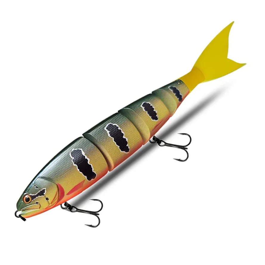 Señuelo swimbait hundimiento Minnow wobbler para lucio y trucha - imagen 2
