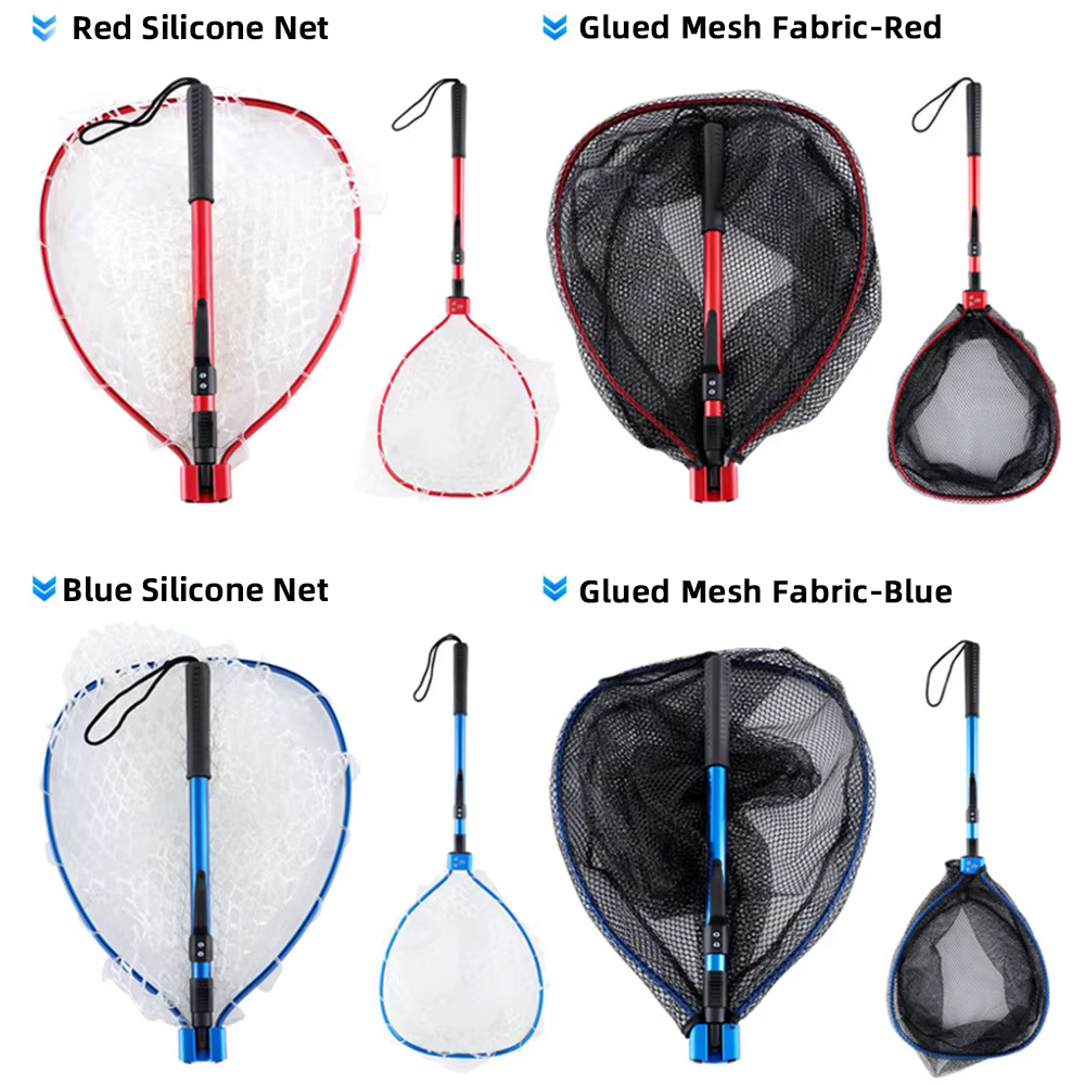 NUNATAK Red de Pesca Plegable de Silicona – Secado Rápido - imagen 4