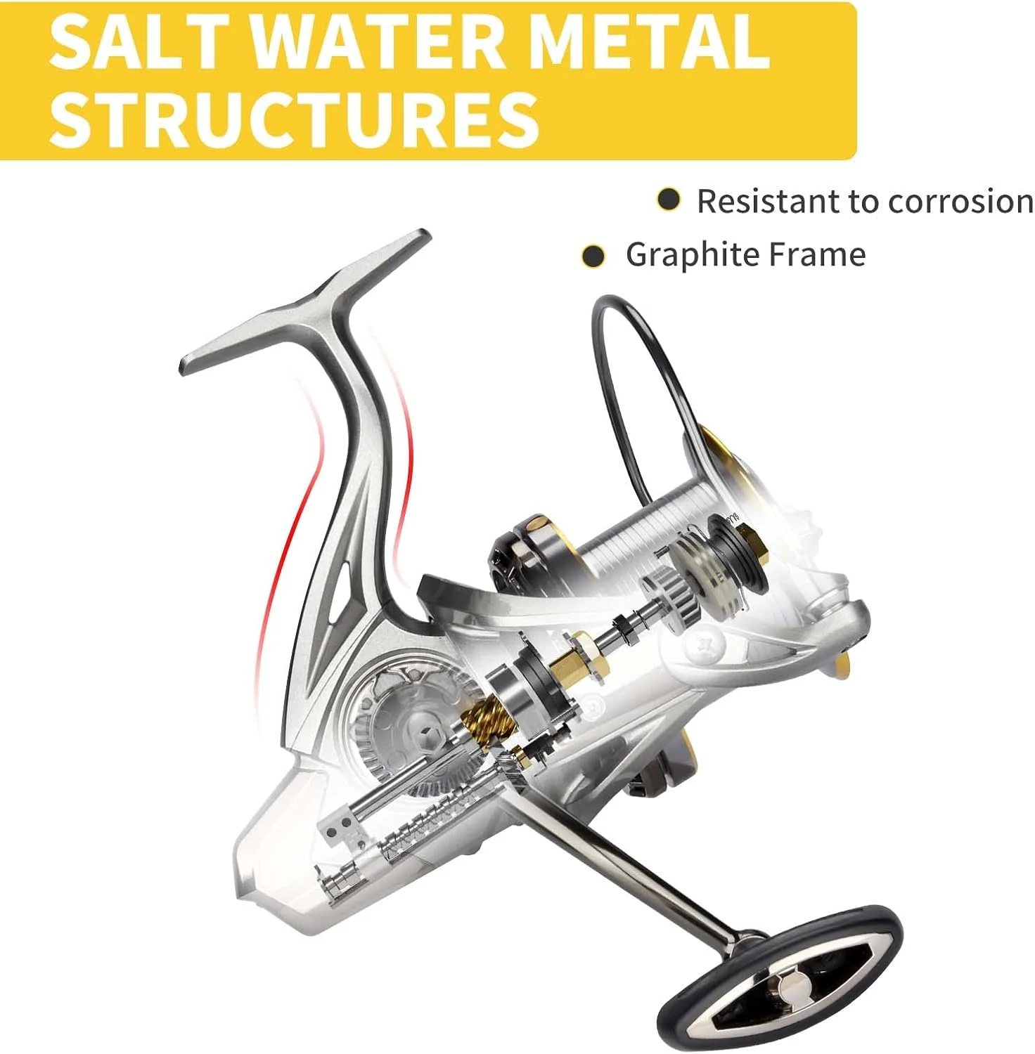 NGK Long Shot Carrete Giratorio Jigging Surf Agua Salada - imagen 2