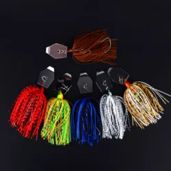 Chatterbait Spinner Bait sin enredos para lubina, lucio y lucioperca