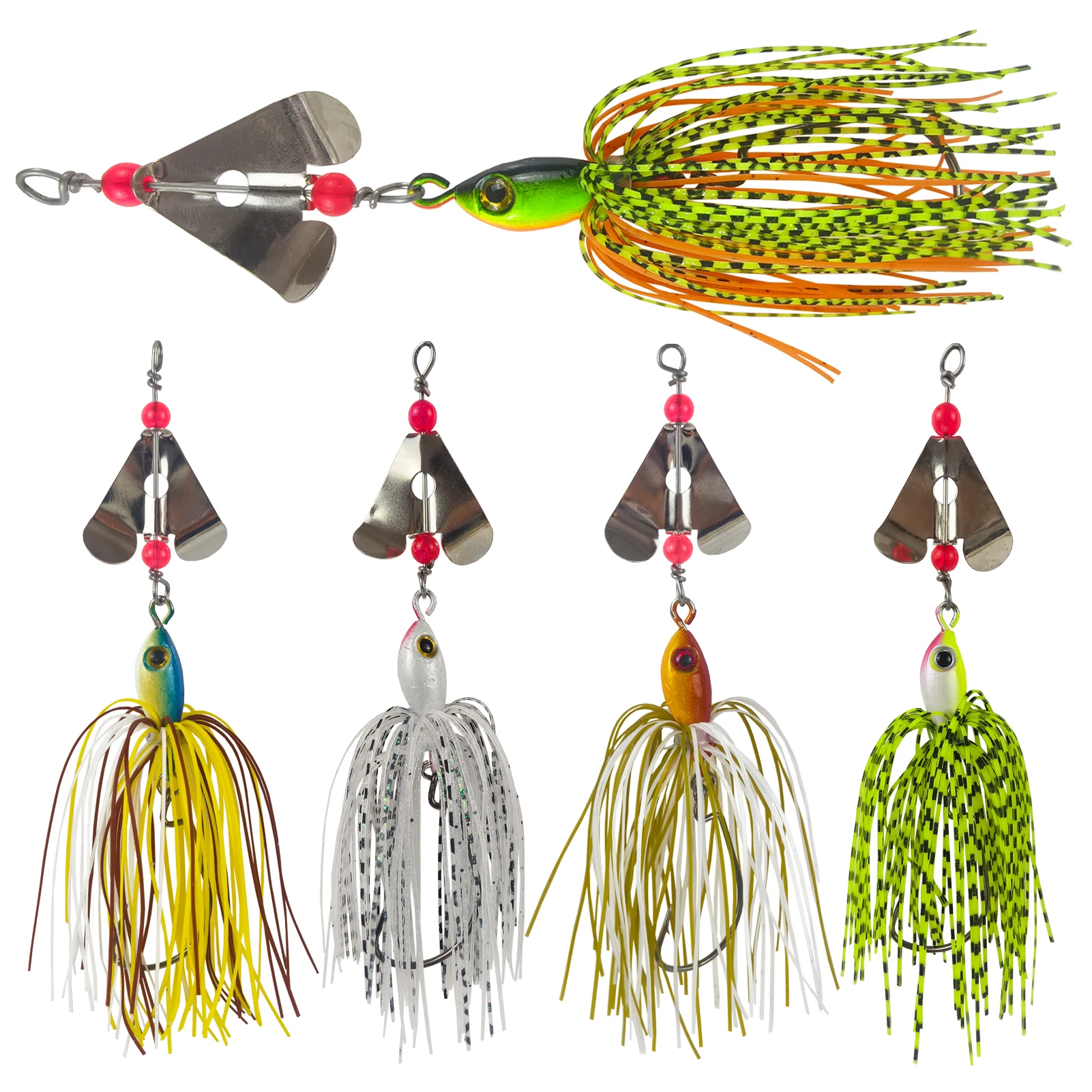 Chatterbait FREE FISHER con cuchilla para trucha - imagen 2