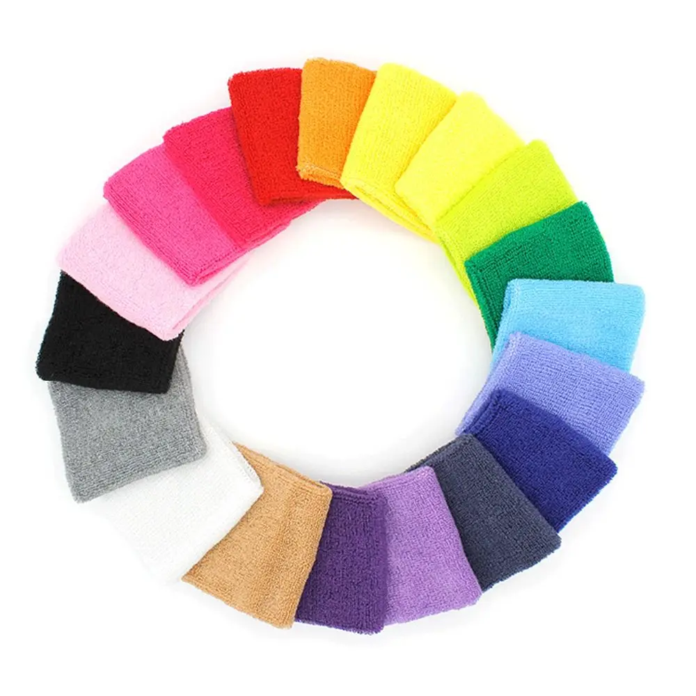 Muñequera deportiva con toalla absorbente duradera para running