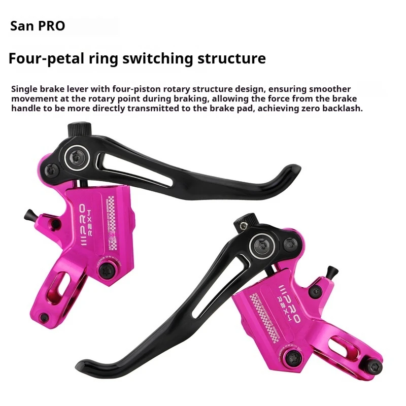 Freno hidráulico ultraligero MTB multipistón - imagen 3
