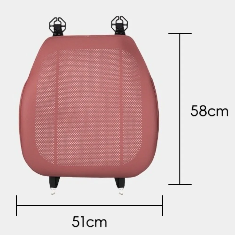 Cojín asiento coche ventilado transpirable lujo universal - imagen 4