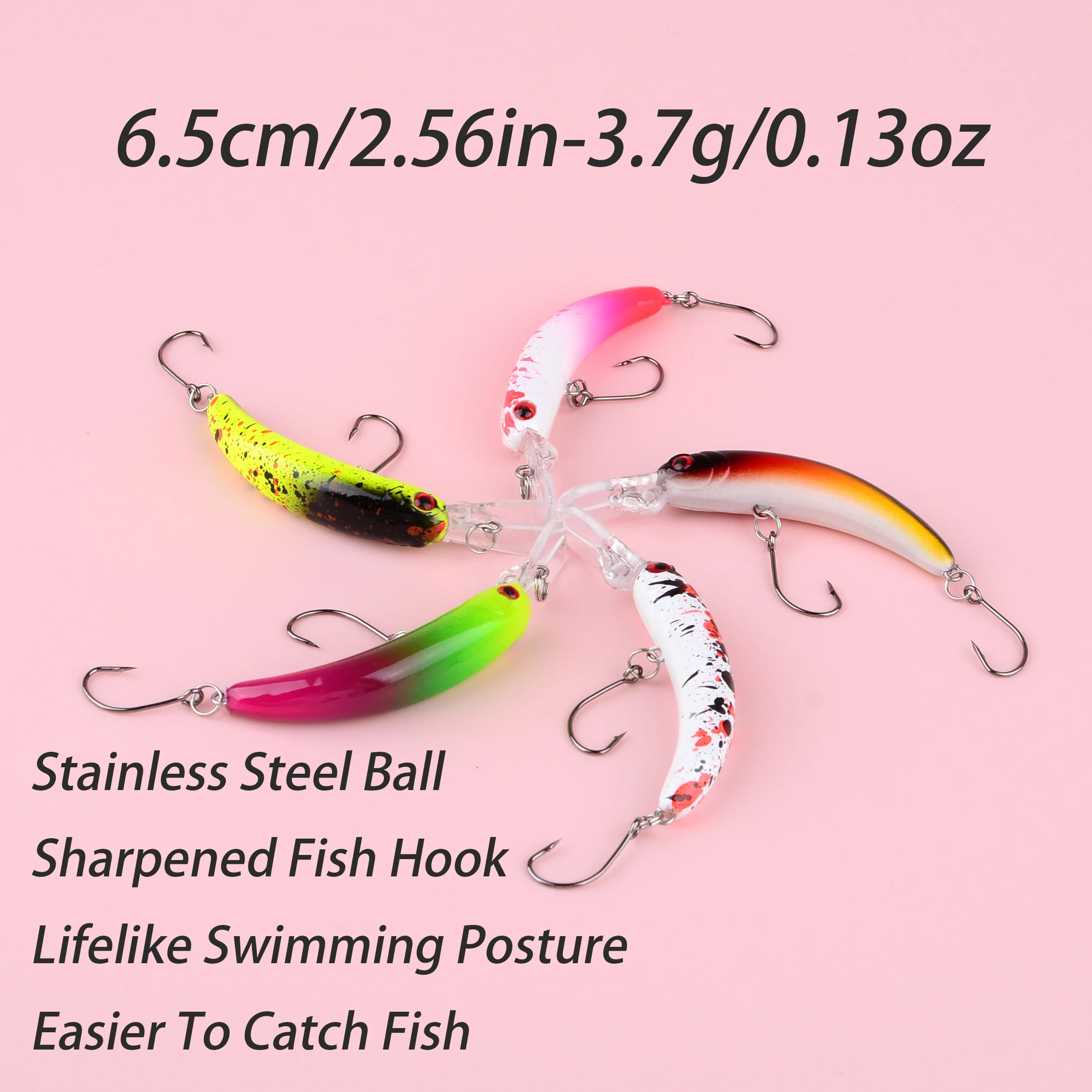 Señuelo Crankbait flotante para trucha en agua dulce - imagen 5