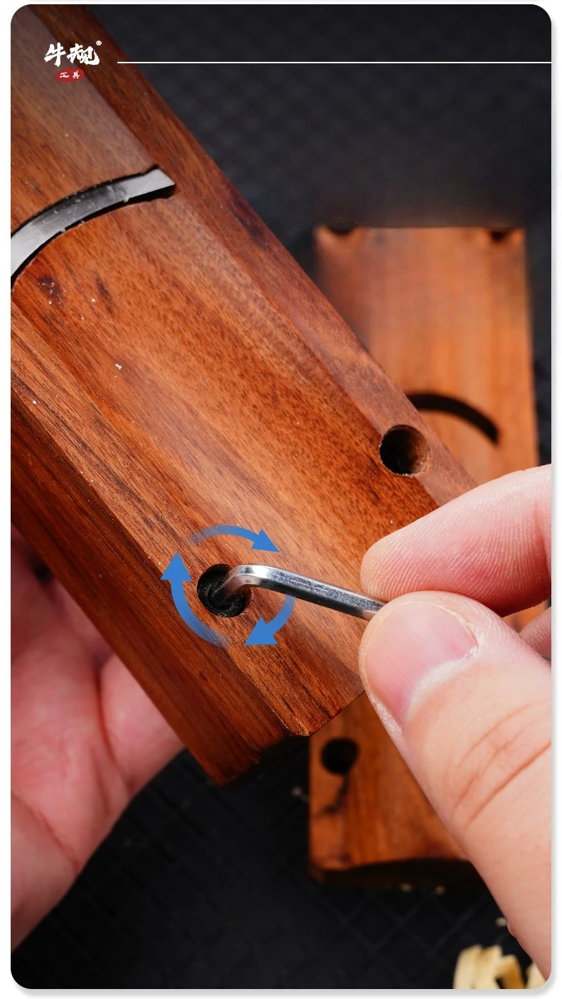 Acabado profesional en madera curvada
