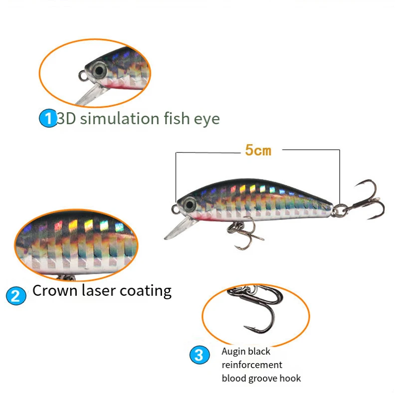 Acción en el agua: nado estilo minnow
