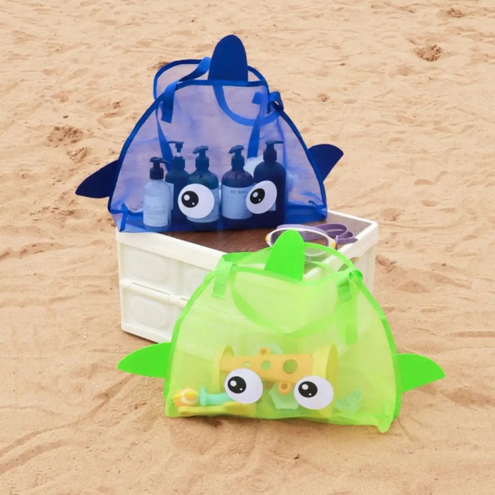 Bolsa de malla playa ligera con asas para baño y accesorios - imagen 2
