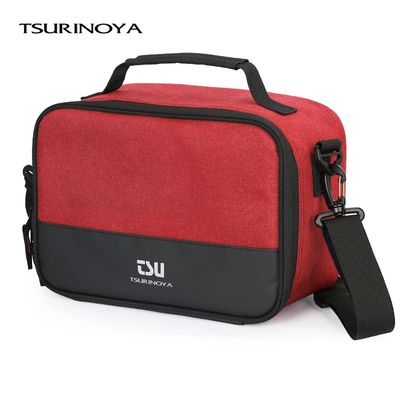 Estuche bolsa para carretes de pesca TSURINOYA ajustable