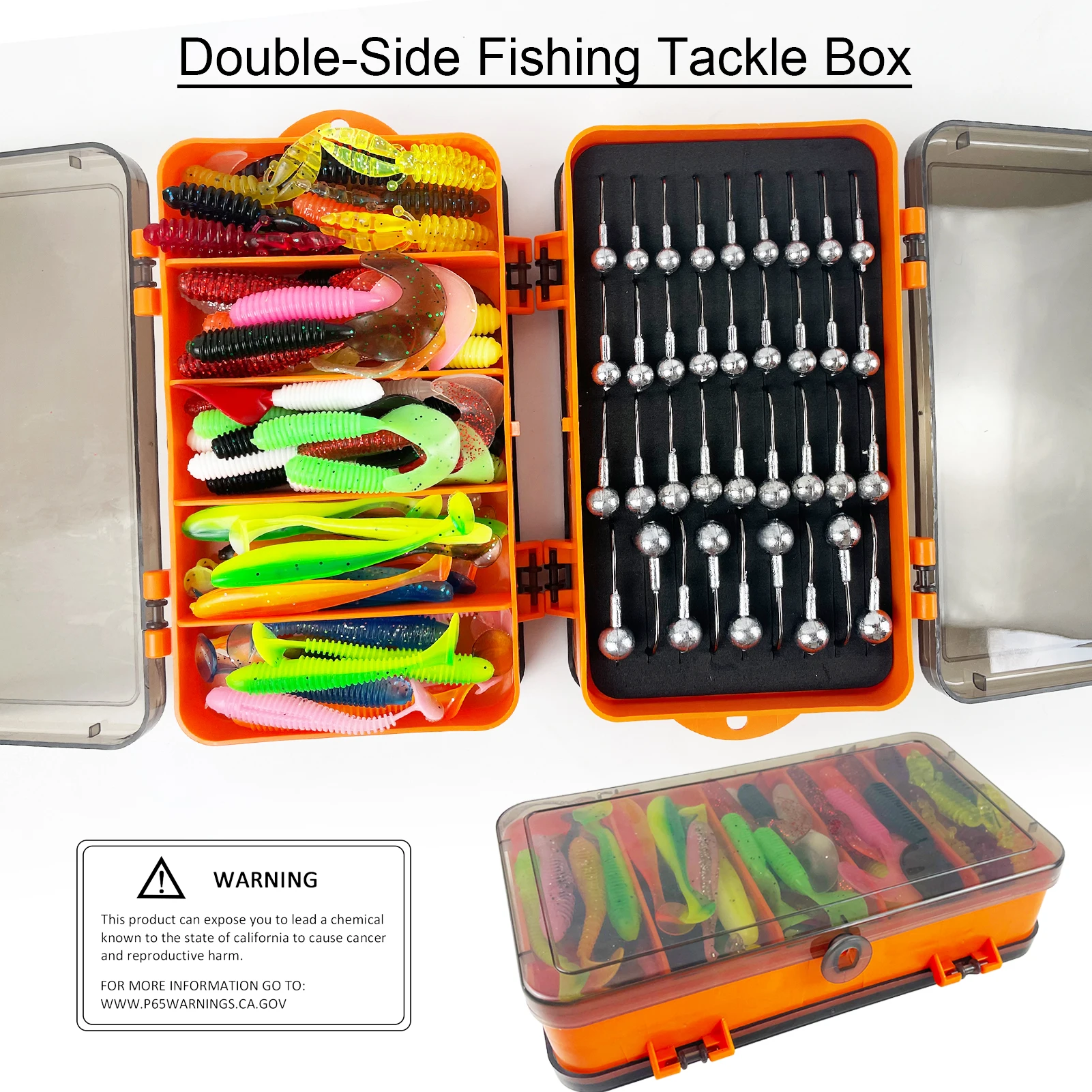 Señuelos blandos FREE FISHER con jig head y swimbaits - imagen 4
