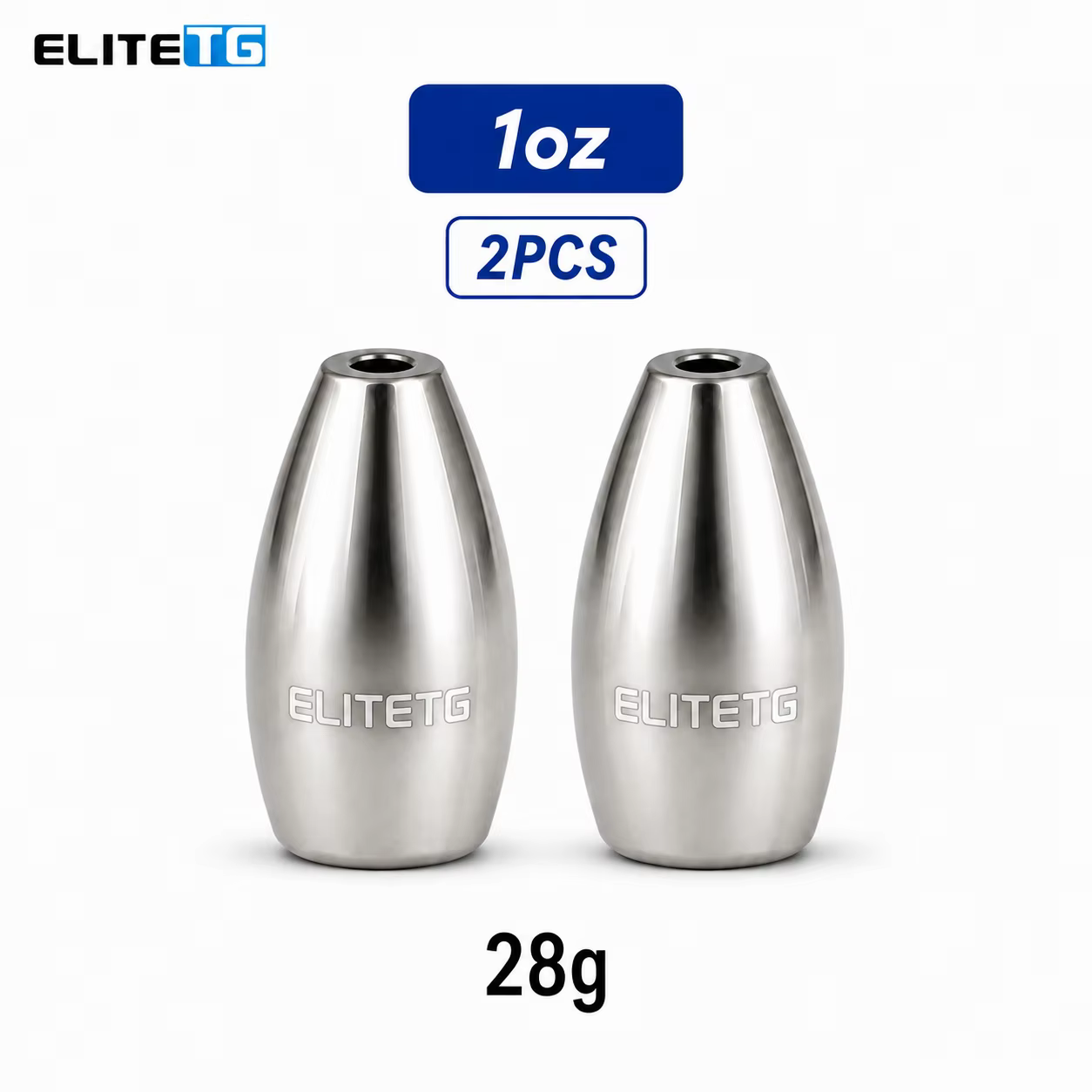 Elite TG Pesas de tungsteno sin pintar para flipping - imagen 2
