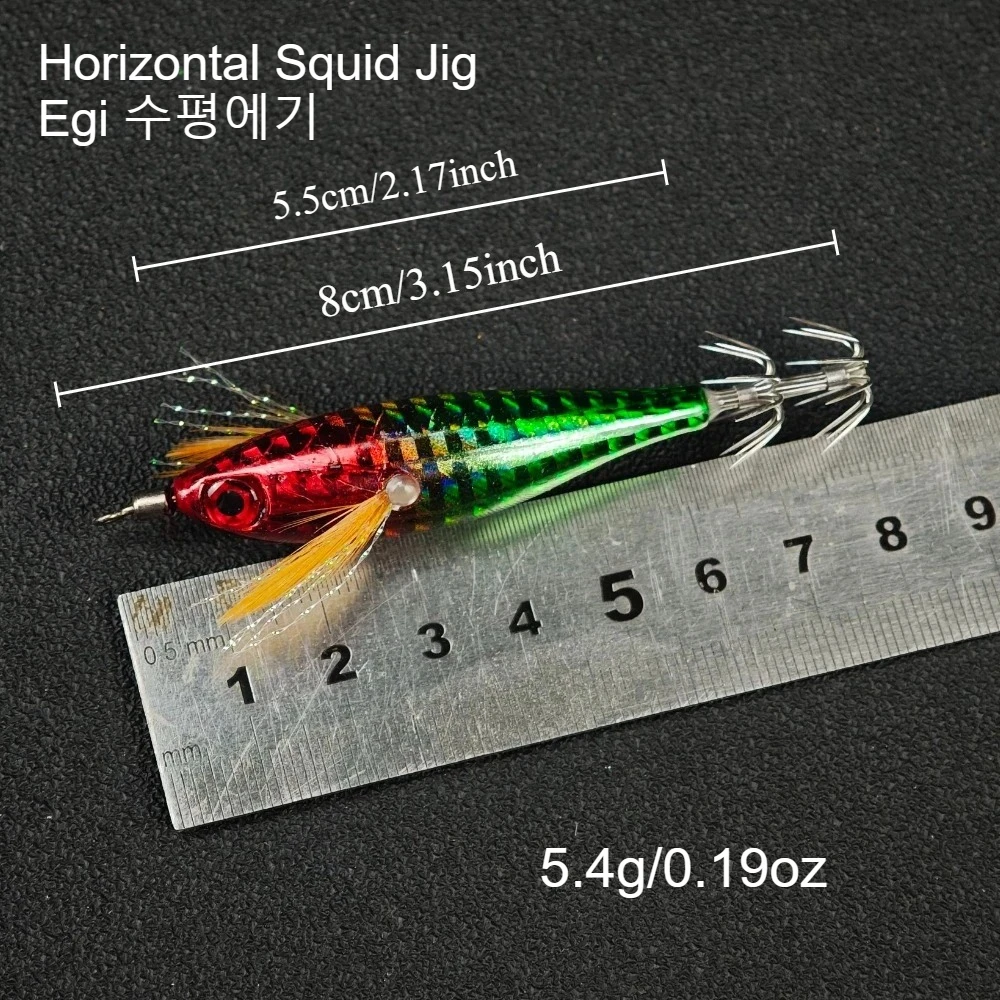 Señuelos luminosos de calamar para pesca en agua salada - imagen 3