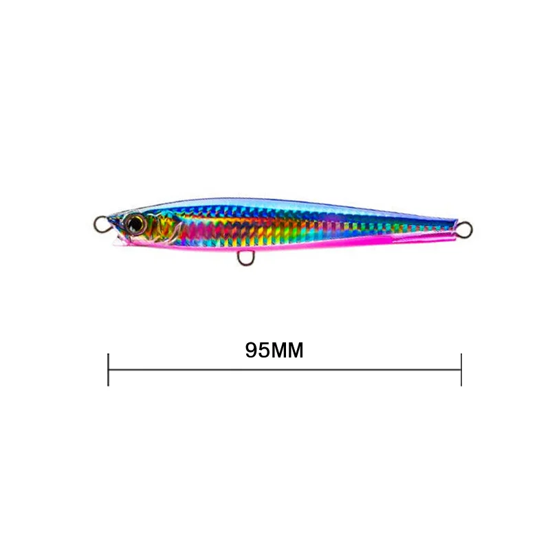 Señuelo Jerkbait minnow hundimiento rápido para lubina y trucha - imagen 3