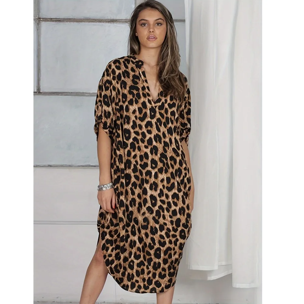 Versatilidad como cover up o vestido maxi ligero