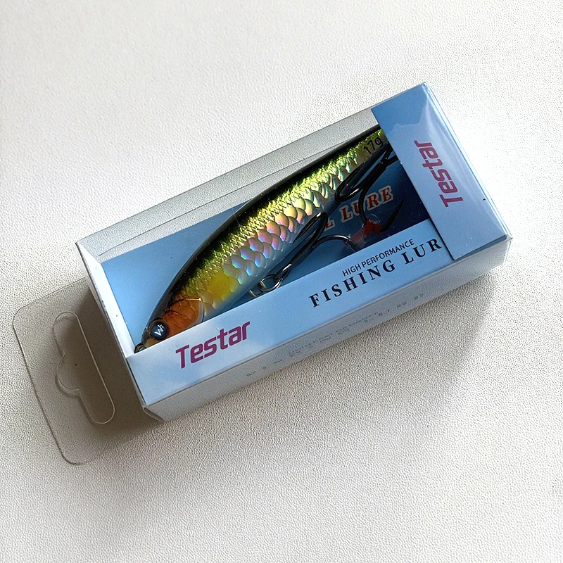 Pencil oscilante sinking para lubina, lucio y trucha en salada - imagen 2