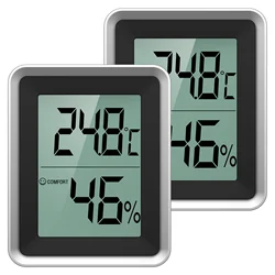 ORIA Termómetro Digital e Higrómetro LCD