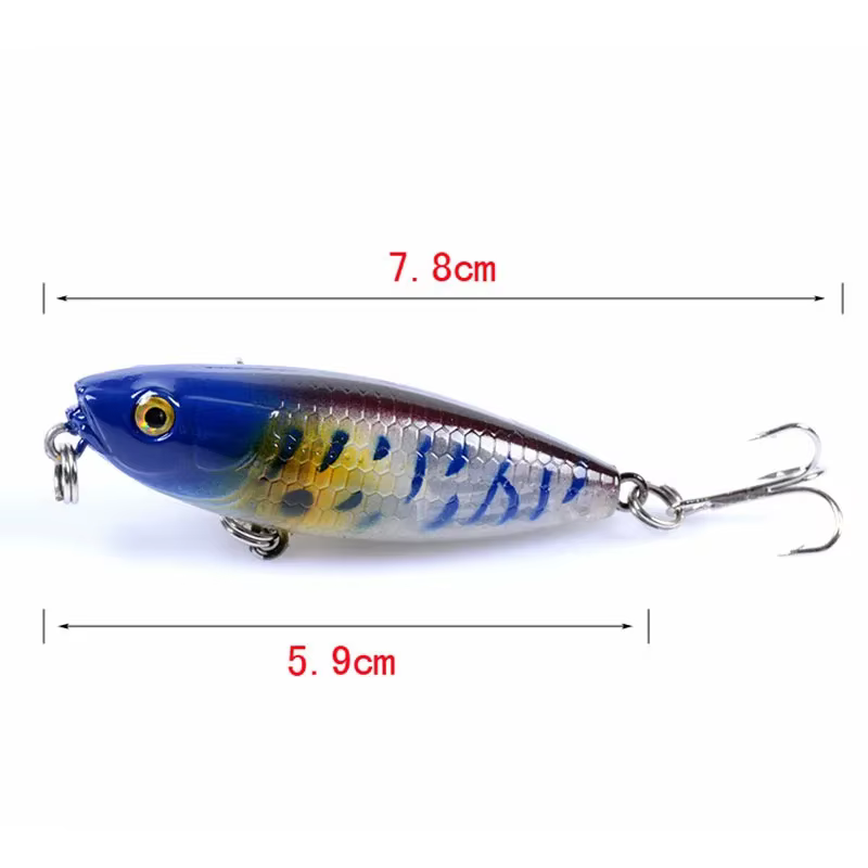 Swimbait 59mm flotante walk para lubina - imagen 5