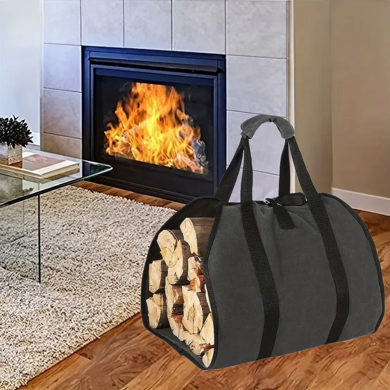 Bolsa de leña camping resistente al agua – gran capacidad para acampar - imagen 4