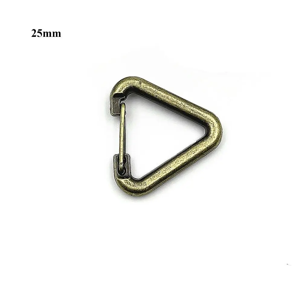 Mosquetón triangular de aleación de aluminio ligera