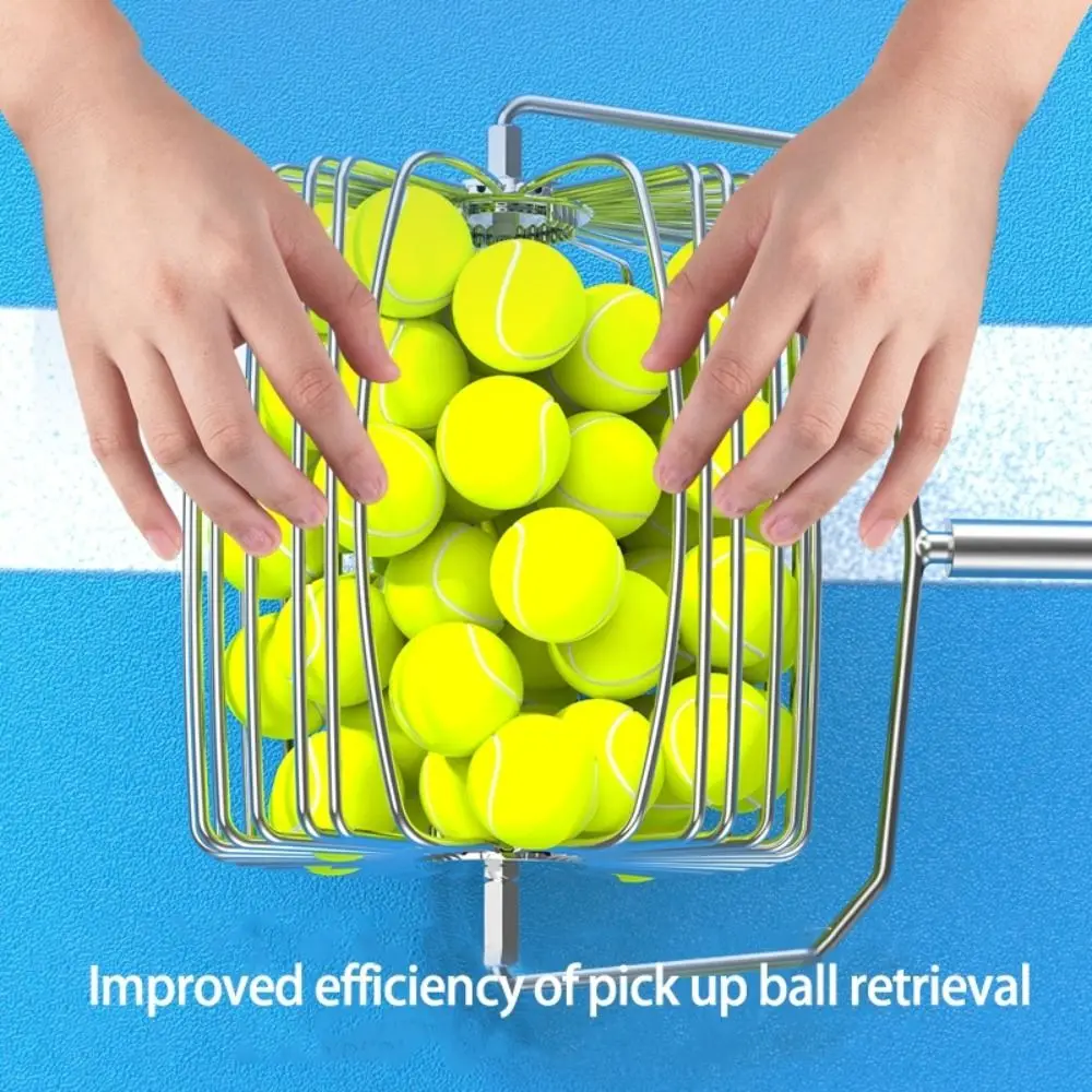 Recogedor de pelotas de tenis con ruedas y mango ajustable - imagen 5
