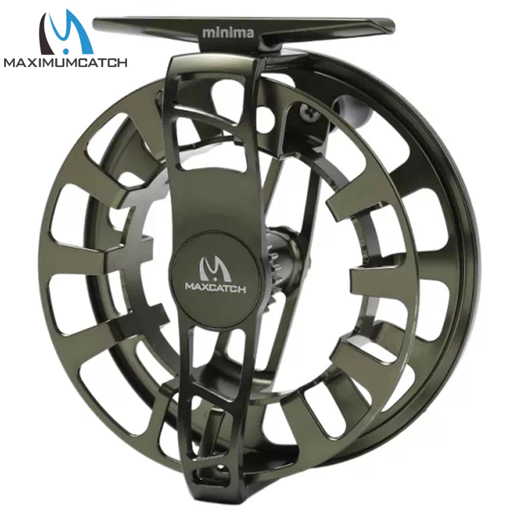 Carrete de pesca con mosca MAXIMUMCATCH MINIMA de aluminio ligero