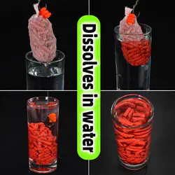 Redes PVA solubles Sougayilang para cebo de carpas