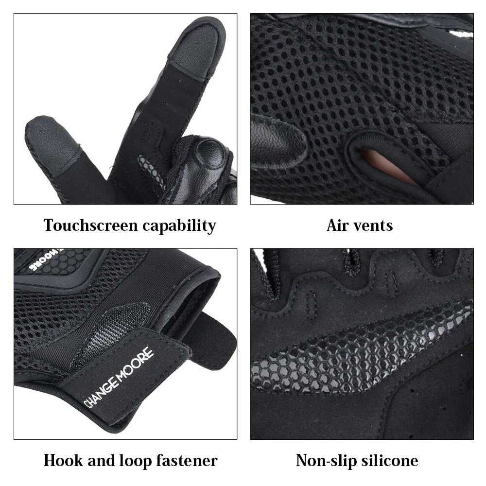 Goture Guantes de ciclismo todoterreno antideslizantes - imagen 5