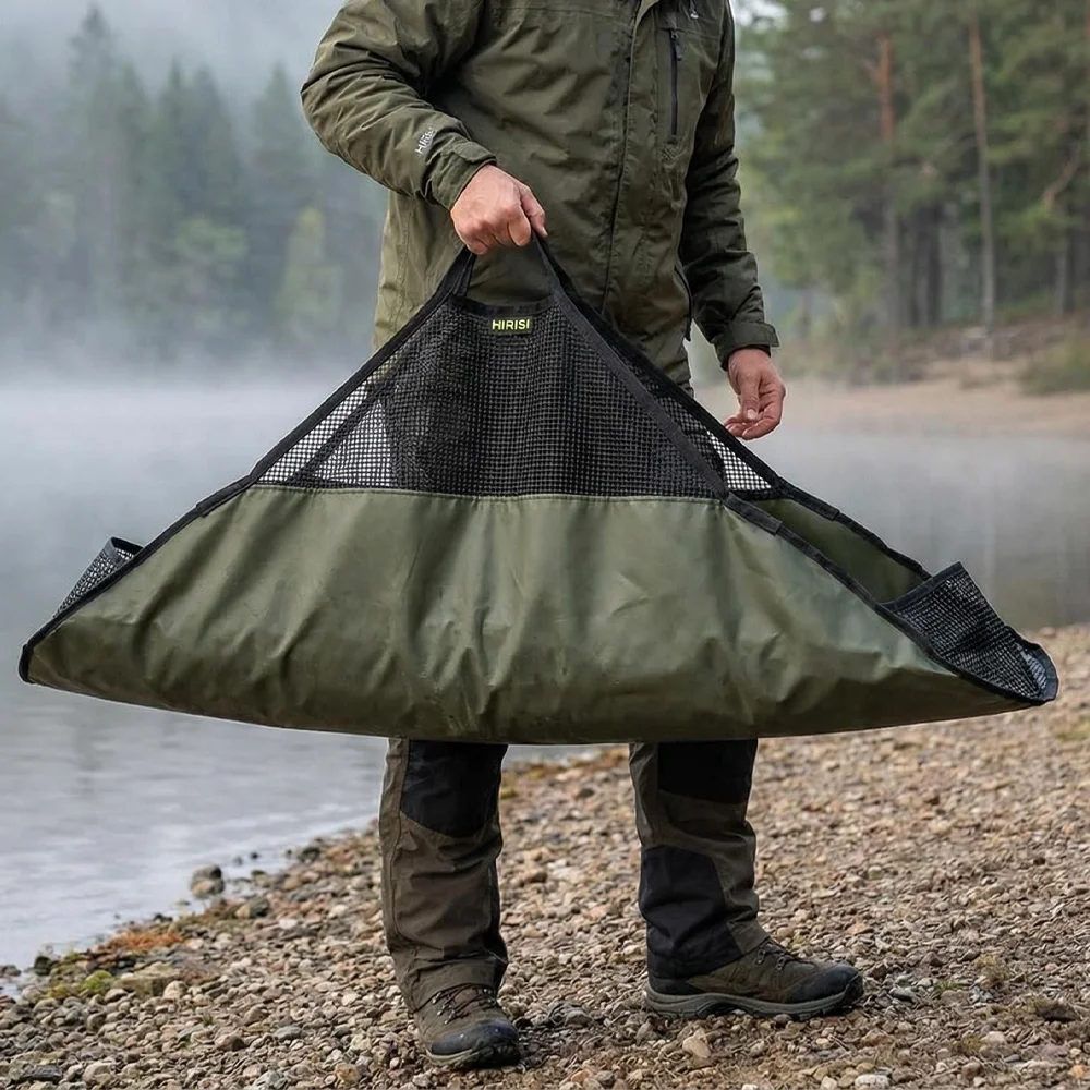 Hirisi Báscula digital para pesaje en pesca de carpa con bolsa - imagen 2