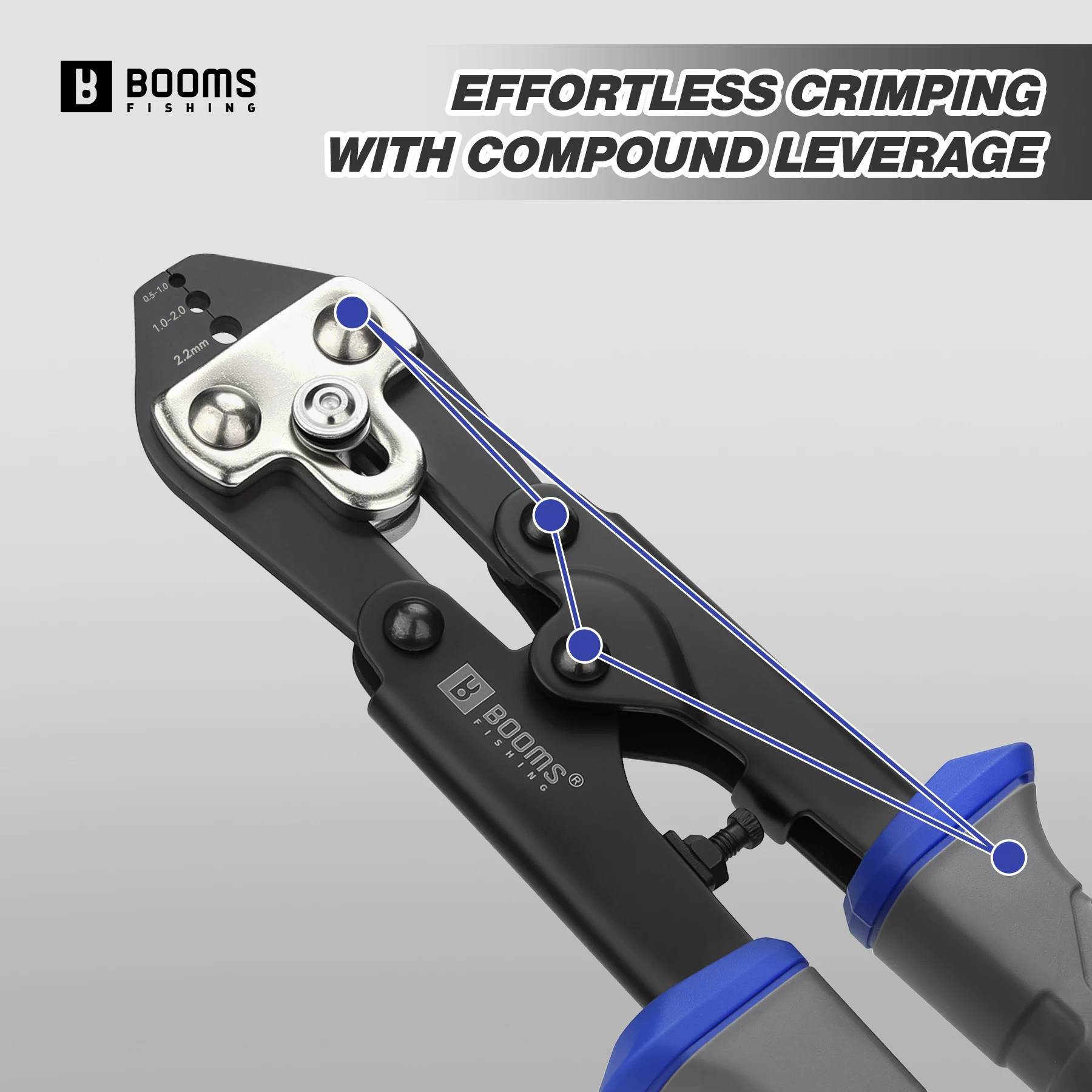 Booms Fishing XW42 Alicates Crimpar para Terminales de Pesca - imagen 5