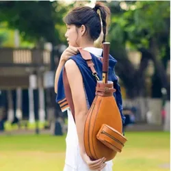 Bolsa de tenis PU bandolera gran capacidad para raquetas