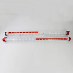 Recogedor transparente para pelotas de golf flexible y resistente