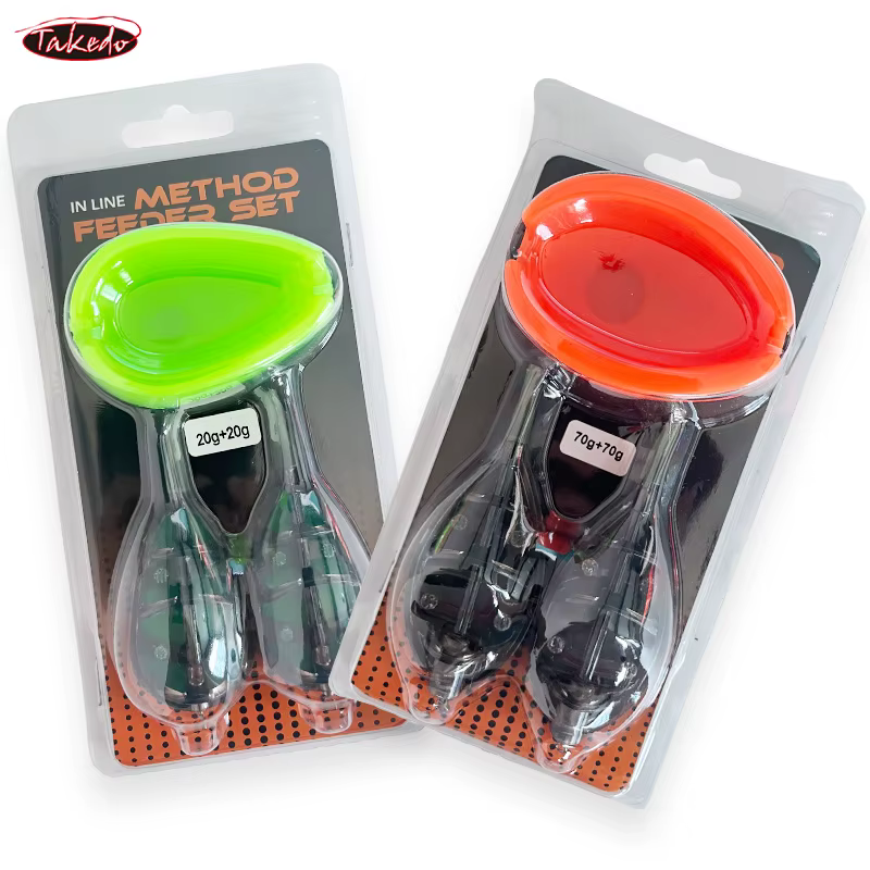 Conjunto de Feeders Takedo para Carpa con Molde
