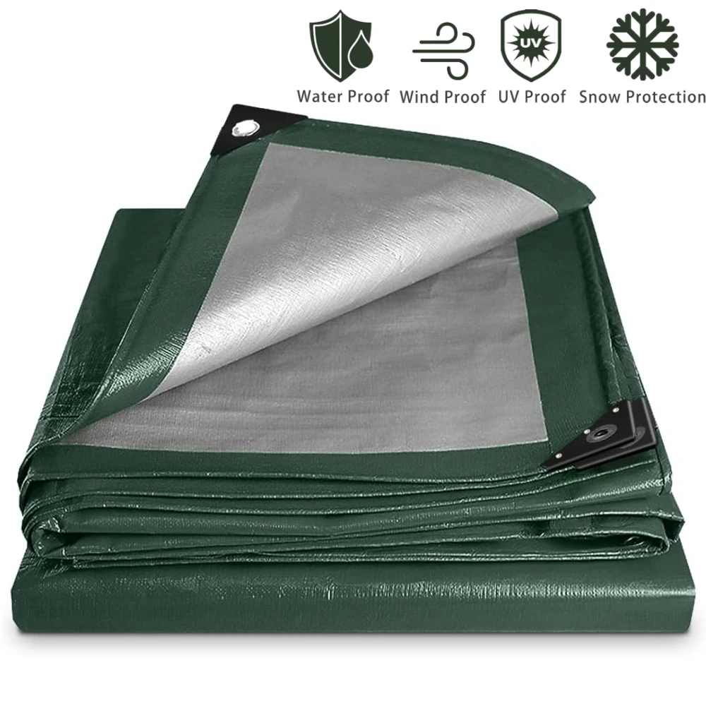Toldo impermeable para pesca – Lona resistente con ojales