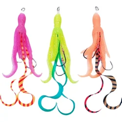 Falda de calamar Lure13 – Cebo luminoso silicone para jigging